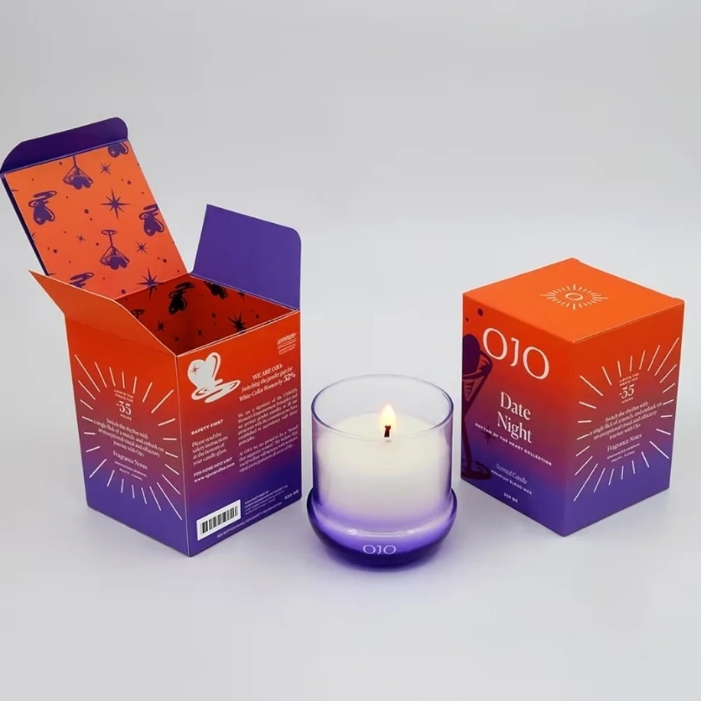 OJO Date Night Scented Candle – 7.8 oz Jar Candle